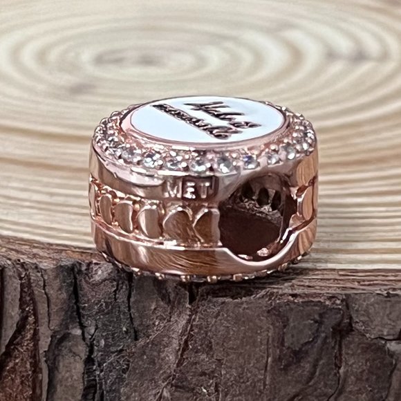 Pandora Welcome To Fabulous LAS VEGAS Charm Bead Rose Gold - Picture 3 of 4